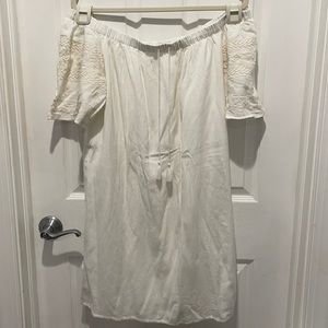 Old Navy off the shoulder above knee sun dress M